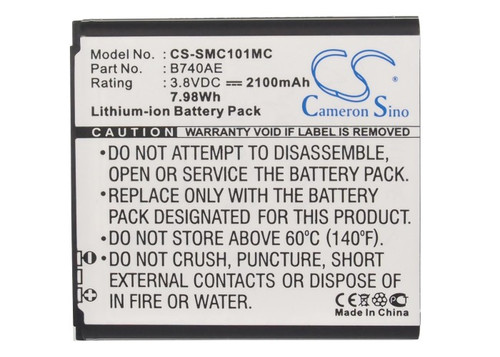 Battery for Samsung SM-C101 SM-C1010 SM-C105 B740AC B740AE EB-K740AEWEG 2100mAh