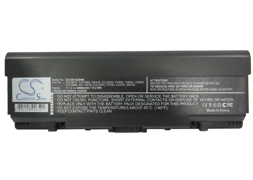 Battery for DELL Inspiron 1520 1720 Vostro 1500 1700 312-0504 GK479 312-0590