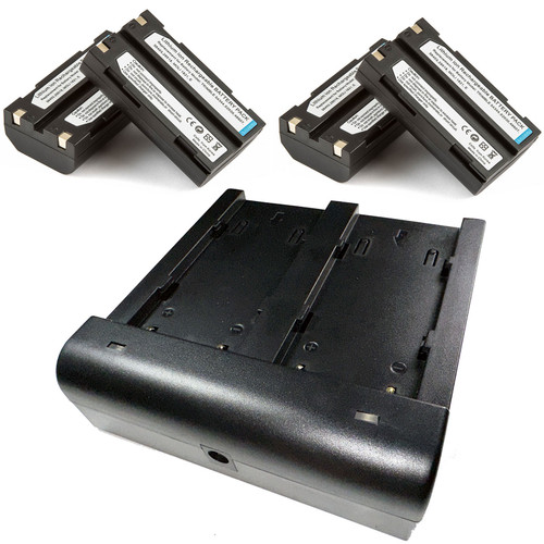 Dual Battery Charger for Trimble R4 R6 R7 R8 38403