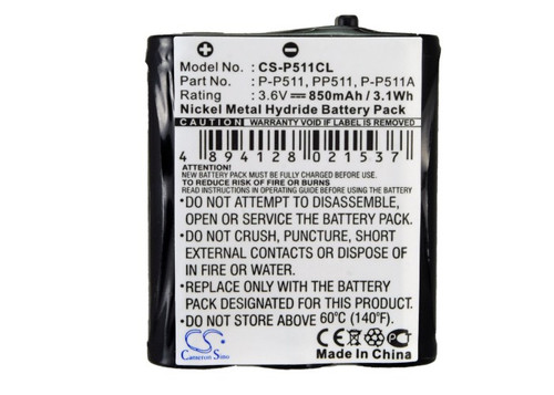 Battery for Radio Shack Panasonic N4HKGMA00001 PP511 P-P511 P-P511A TYPE 24
