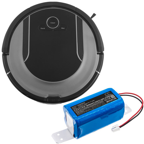 Battery for Shark RV871 RV761 RV850BRN RV750_N RV700_N RV720_N RV850C 2600mAh