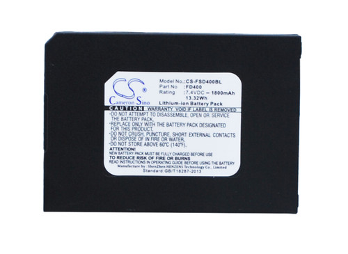 Battery for FirstData FD-400 FD400GT FD-400Gt FD-400Ti FD-410 FD410DW FD400