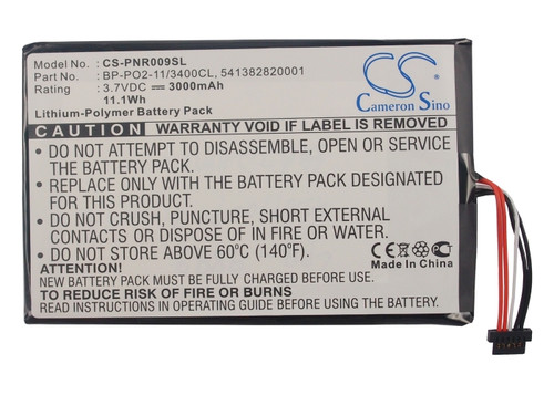 Battery for Pandigital Novel 9 R90L200 Supernova DLX 8 DLX8 BP-PO2-11/3400CL