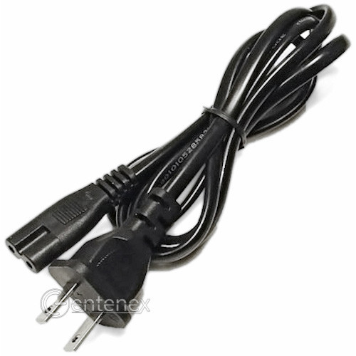 5 Foot AC Power Cord 2 Two Prong Extension Cable 5 Foot AC Power Cord 2 Two Prong Extension Cable