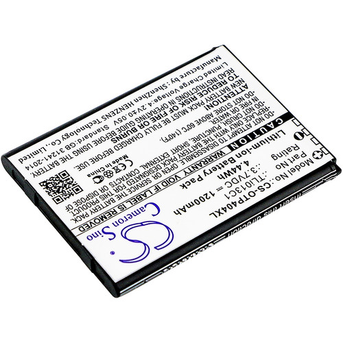 Battery for Alcatel 4052C 4052R Go Flip V One Touch Cingular OT-4044C TLi013C1