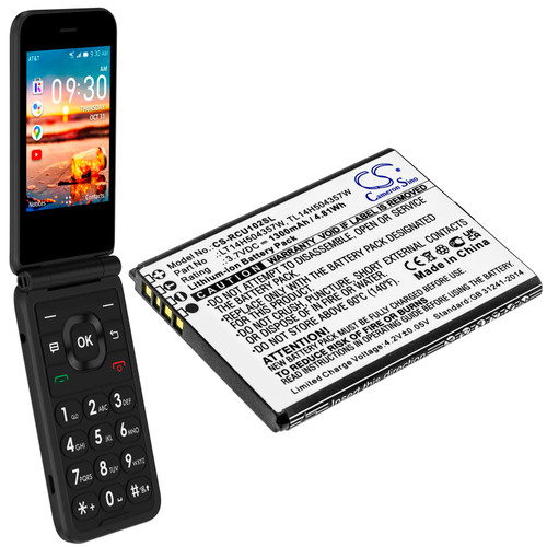 Battery for AT&T Flip IV U102AA Cricket U102AC Cingular LT14H504357W TL14H504357 Battery for AT&T Flip IV U102AA Cricket U102AC Cingular LT14H504357W TL14H504357