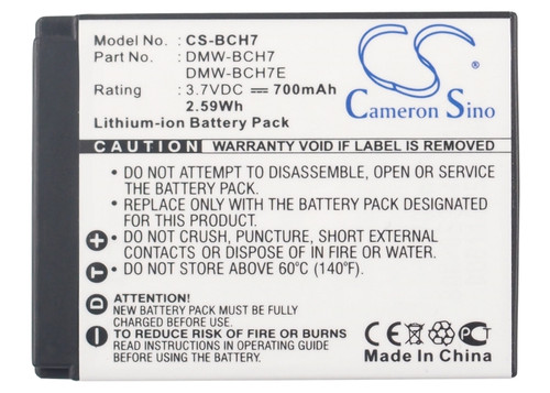 Battery for Panasonic Lumix DMC-FP1 DMC-FP3 DMC-FP1A DMW-BCH7 BCH7E DMW-BCH7PP Battery for Panasonic Lumix DMC-FP1 DMC-FP3 DMC-FP1A DMW-BCH7 BCH7E DMW-BCH7PP
