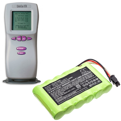 Battery for X-Rite Coloreye XTH A-BAT/X GM17017780 CS-XRT780SL Spectrophotometer