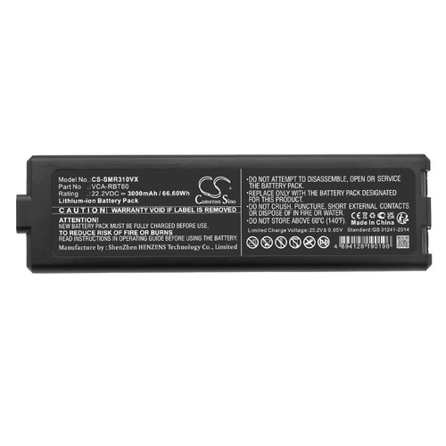 Battery for Samsung Jet Bot VR30T80313W /WA VR30T85513W VR8500 VCA-RBT80 22.2V Battery for Samsung Jet Bot VR30T80313W /WA VR30T85513W VR8500 VCA-RBT80 22.2V