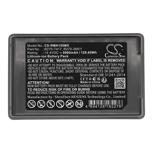 Battery for ResMed Astral 150 Ultralif R270-366/1 R270-7417 CS-RMA150MX 14.4v