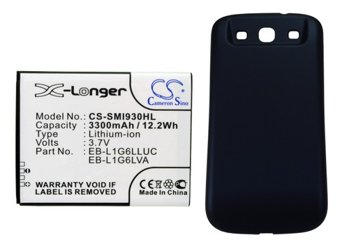 Battery for Samsung Galaxy S3 SIII GT-I9300 EB-L1G6LLU EB-L1G6LLUC EB-L1G6LVA