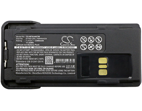 Battery for Motorola NTN8128A PMNN4406AR PMNN4424 APX2000 APX3000 XPR 3300 3500
