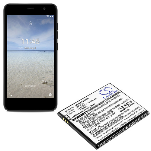 Battery for Kazuna BP1736 eTalk MYFLIX KAZN20 KAZN20PP CS-KZA200SL 3.8V Li-ion