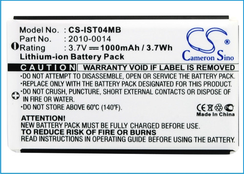 Battery for IRIS 2010-0014 ST4ex CS-IST04MB 3.7V Mobile PDA Smart Card Reader