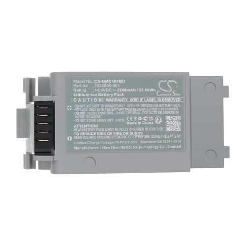 Battery for GE 2032095-001 2035701-001 M2821 Mac 1600 ECG CS-GMC160MD 14.8V