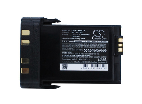 Battery for Motorola NNTN7034A NNTN7038 APX6000 P25 APX6000XE APX7000 APX8000