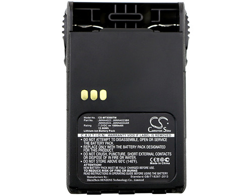 Battery for Motorola JMNN4023 JMNN4024 EX500 EX560 EX600 GL2000 GP328 Pro7150
