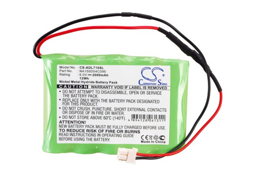 Battery for Snapon NA150D04C095 Sun Automotive Oscilloscope LS2000 UEI ADL7100