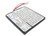 Battery for Crestron MT-1000C-BTP C2N-DAP8 CNX-PAD8A MT-100 MT-1000c STX-1700C