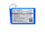 Battery for SkyGolf SPT-1301 SkyCaddie Touch X8F-SCTouch GPS CS-SGX810SL 1200mAh