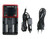 Battery Charger for 16650 17335 17500 17650 25500 26650 AA AAA w/Euro Cord + Car