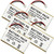 5 Pack Battery Plantronics CS50 CS55 HL10 Headsets