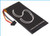 Battery for Toshiba E400 E410 LAB503759C Pocket PC PDA CS-E400SL 3.7v 1000mAh