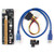 12-Pack Ver002 PCIE Adapter SATA USB 1x to 16x 4pin Molex Multi GPU Riser