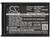 Battery for Bluebird Pidion BIP-1300 BAT-1300 Barcode Scanner CS-BUD130BL 1800mA