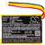 Battery for JBL Go 2 2H GO2/MLP284154 MLP284154 Speaker CS-JMG200SL 3.7v 730mAh