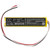 Battery for Logitech K800 802085P Wireless Keyboard CS-LOK800SL 1500mAh 5.55Wh