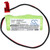 Battery for Lithonia Saft ELB-1P201NB 1210N CUSTOM-33 CUSTOM-51 ELB-1P201N 16440