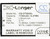 Battery for Alcatel BY75 CAB150000SC1 CAB31Y0002C1 CAB31Y0006C1 TLiB5AA TLiB5AD