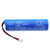 Battery for RESCOMF XD101 ICR18IB650 Ozone Cleaner CS-REX101SL 3.7v Li-ion