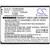 Battery for Wiko LT25H446077J RIDE 2 U520AS SmartPhone CS-WKU520SL 3.8V Li-ion