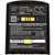 Battery for Symbol 82-111094-01 BTRY-MC55EAB02 U60493 MC55 MC55A MC56 MC65 MC67