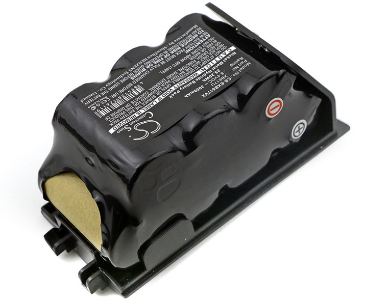 Vacuum Battery for Shark Euro Pro XB617U 8.4V 3000mAh CS-EXB617VX 25.20Wh Black