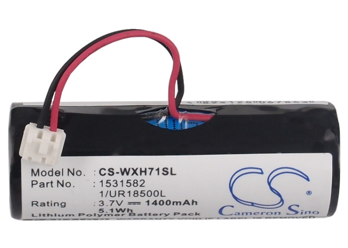 Shaver Battery for Wella 1/UR18500L 1531582 Xpert HS71 Profi HS75 3.7V 1400mAh