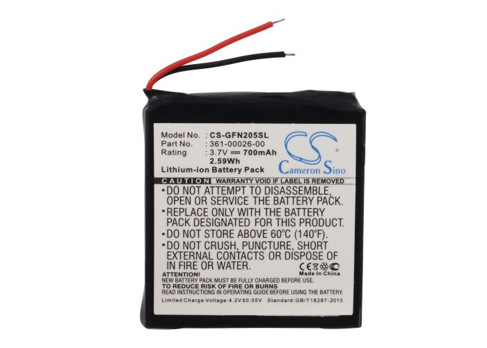 GPS Navigation Battery for Garmin 361-00026-00 forerunner 205 305 305i 700mAh
