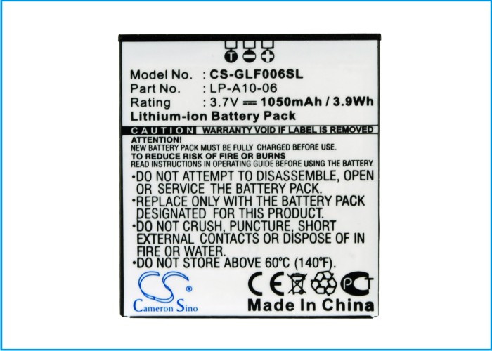 Battery for Golf Buddy LP-A10-06 LPA1108 DSC-GB002 DSC-GB200 DSC-GB300 Pro Tour