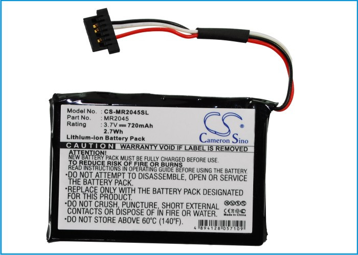 Battery for Magellan MR2045 RoadMate 2045 2055 2055T-LM 2120T 2136T-LM 2145T-LM