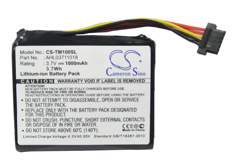 Battery for TomTom AHL03711018 VF1C Go 1000 Live 1005 2405M 2405T 2050 World GPS