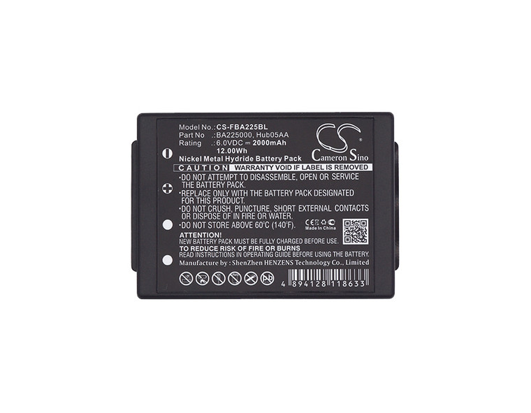 Battery for HBC Linus 6 Spectrum 1 2 A B Technos BA205000 BA225000 BA225030