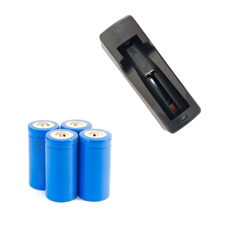 RCR123a 16340 Battery & Charger for Arlo