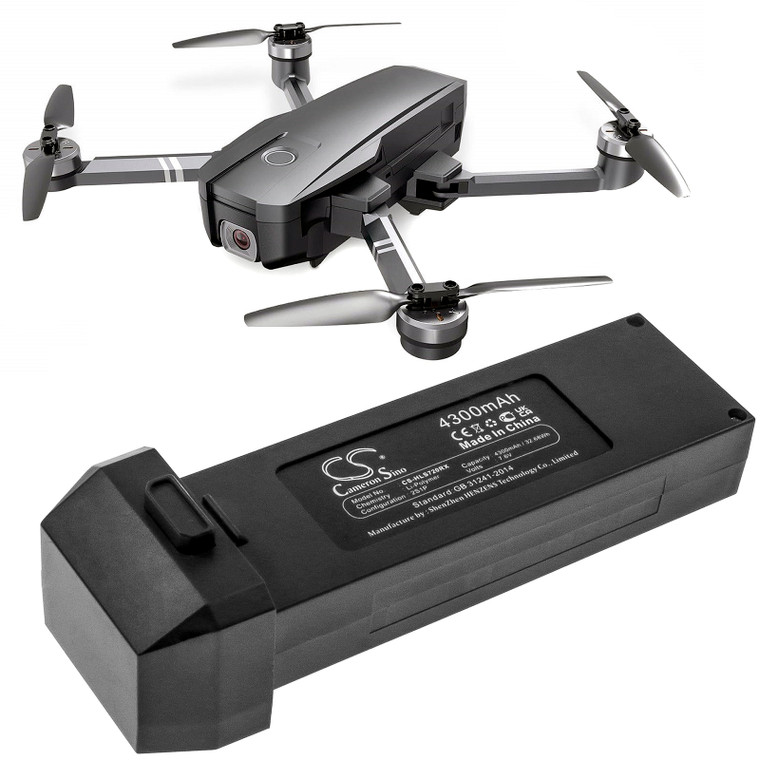 Battery for Holy Stone HS720 HS720E SF8333106 Drone CS-HLS720RX 7.6v 4300mAh