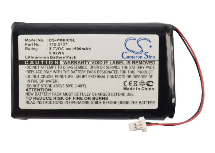 Battery for Palm IBM WorkPad 8602-20X III IIIc IIIe IIIx IIIxe Viic 170-0737 PDA