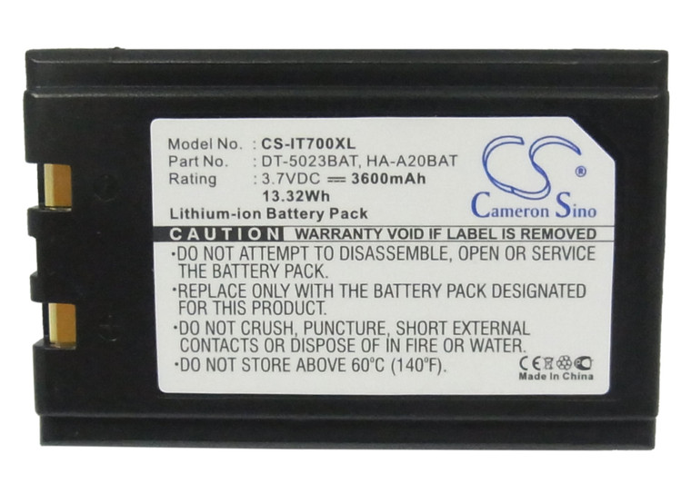 Battery for Symbol PDT8140 PT1700 CA50601-1000 Sokkia 20-36098-01 Casio IT-700