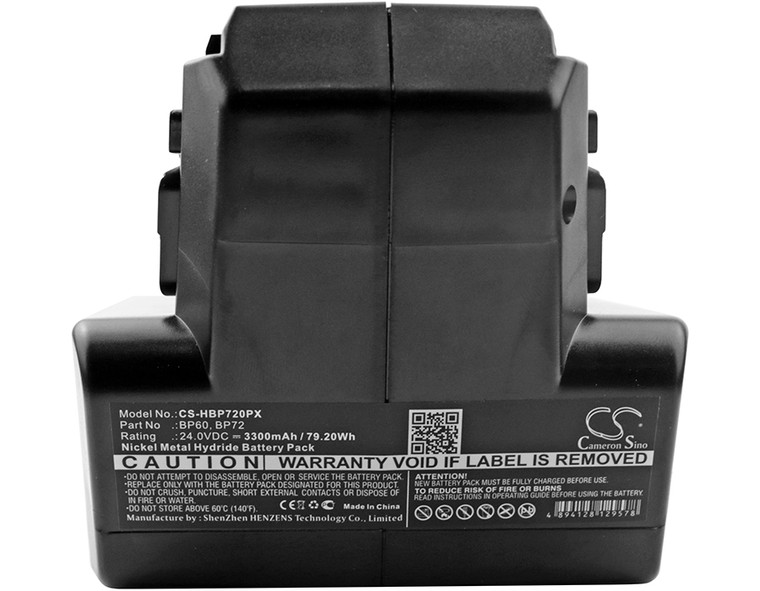 Battery for HILTI TE 5 A BP60 BP72 C 7/24 TCU 7/36 Tool CS-HBP720PX 24V 3300mAh