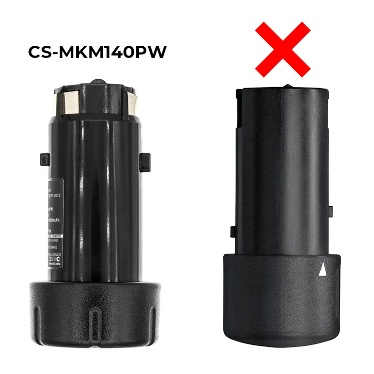 Battery for Milwaukee 0490-20 0490-22 48-11-0490 Tool CS-MKM140PW 4v 2000mAh