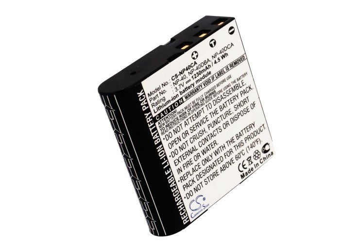 Battery for Casio EX-Z55 Kodak AZ525 BenQ P600 NP-40 NP-40DBA NP-40DCA LB-060